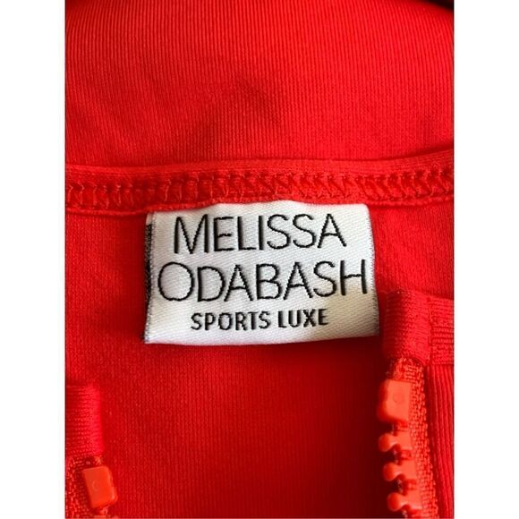 Melissa Odabash Honolua Sports‎ Zip-Up Swimsuit Red Size 4 - Picture 9 of 12